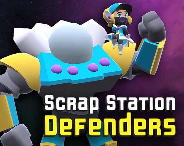 Scrap Station Defenders cover art